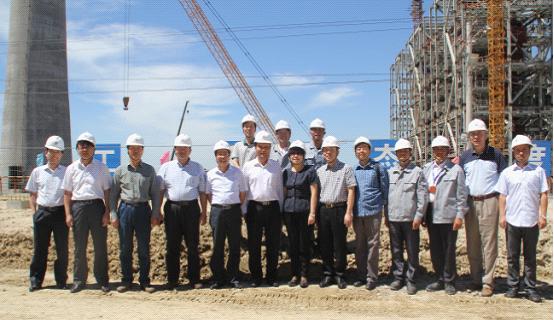 劉德輝參加中?；瘜W華鶴煤化項目推進高管會