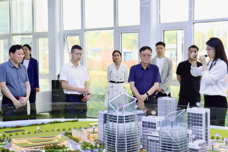 九三學(xué)社湖南省委會到港晨公司綜合體項(xiàng)目開展專題調(diào)研